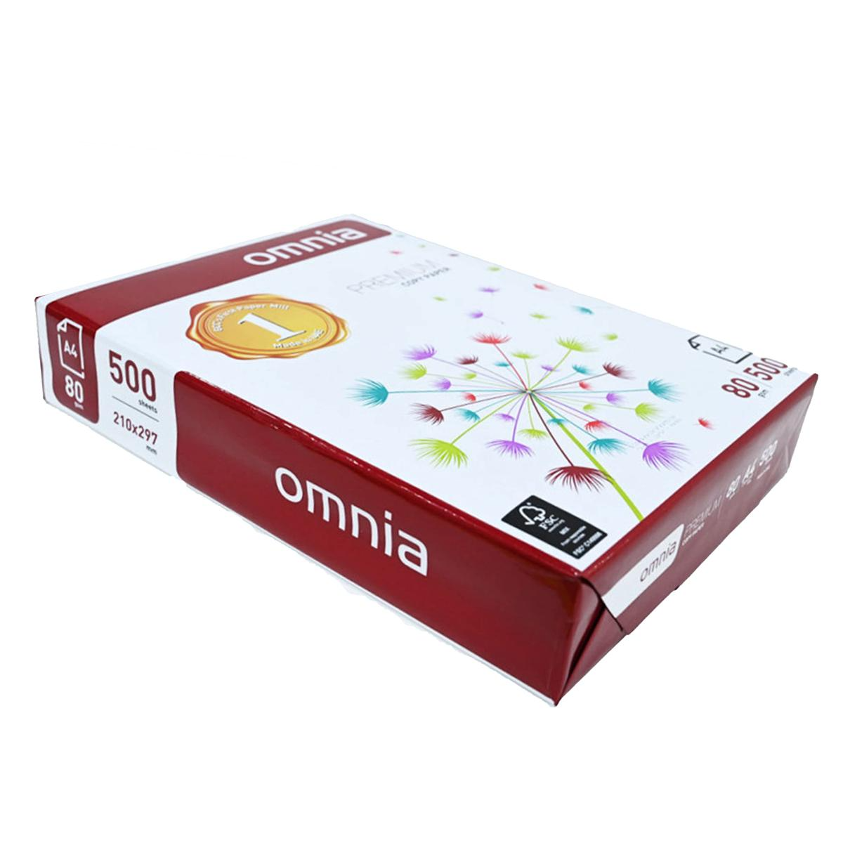 Omnia Premium 500 Sheet Copy Paper (80gr) Omnia Premium 500 Sheet Copy Paper (80gr)